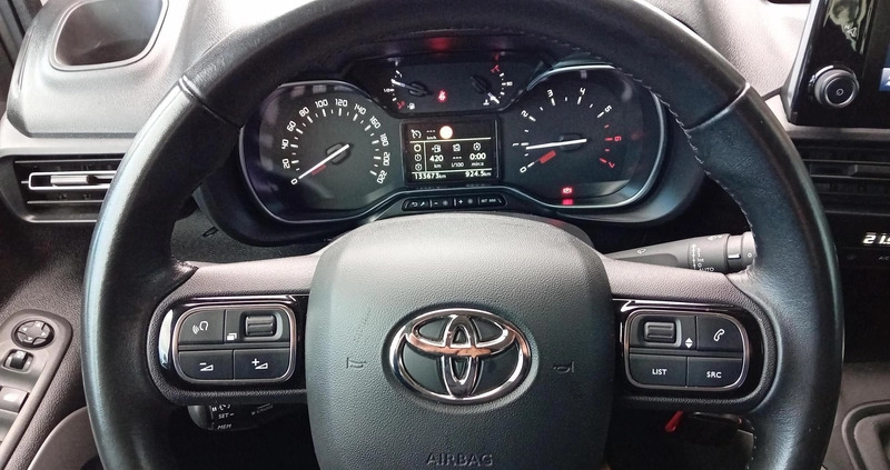 Toyota ProAce cena 94900 przebieg: 133621, rok produkcji 2020 z Czaplinek małe 172